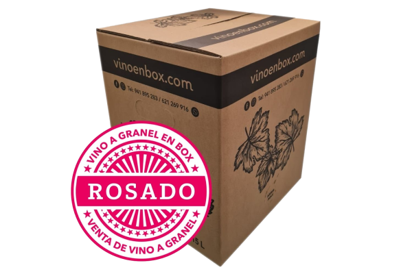 bag in box rosado 15 litros