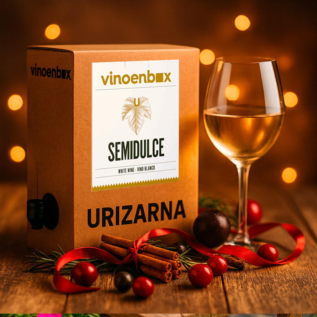 Vino en caja blanco afrutado y fácil de disfrutar. Descubre nuestro Vino Blanco Semidulce Bag in Box: suave, fresco, con toques frutales y listo para servir. En formatos de 5, 10 o 15 L, práctico y sin desperdicio.