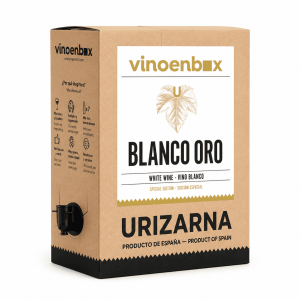 Vino Oro 5 litros, vino blanco versátil ideal para cocinar y disfrutar en copa